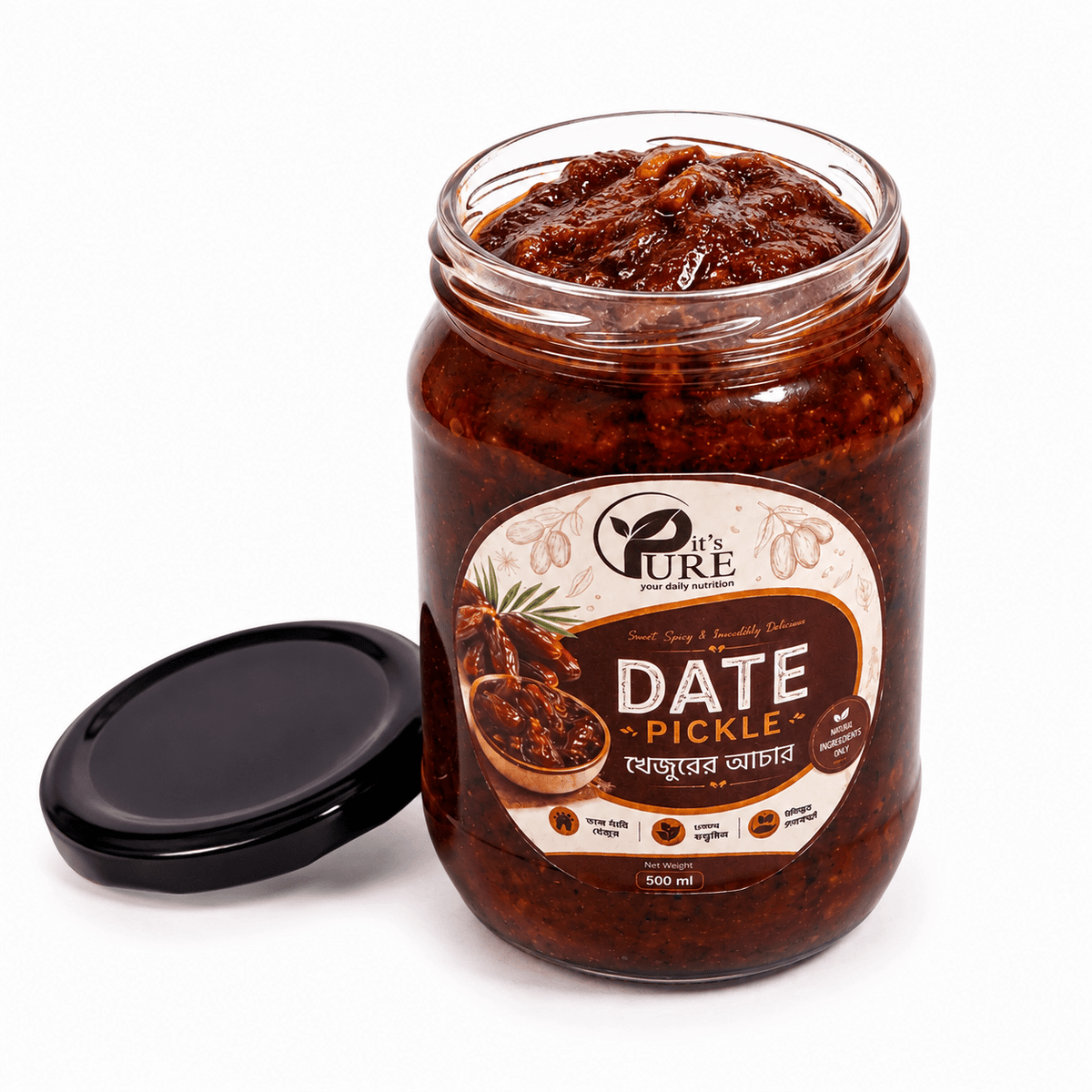 Date Pickle | খেজুরের আচার | It's Pure
