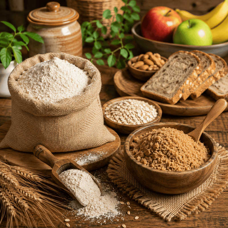 Brown Atta, Brown Sugar ও প্রাকৃতিক খাবারের স্বাস্থ্যকর ব্যবহার | Its Pure