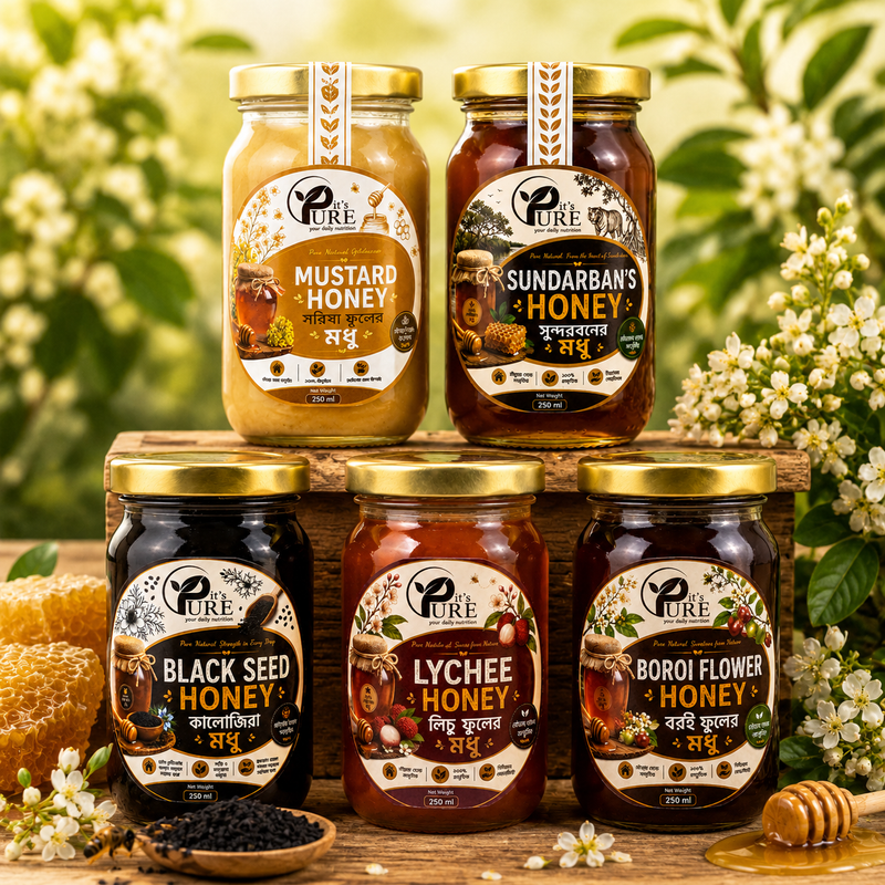 Pure Natural Honey | খাঁটি প্রাকৃতিক মধু | It's Pure