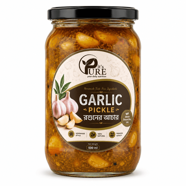 Garlic Pickle | রসুনের আচার | It's Pure