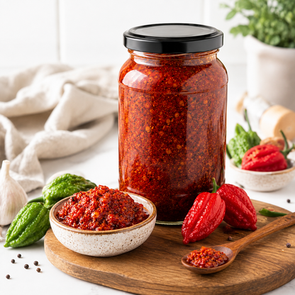 Naga Chili Pickle | নাগা মরিচের আচার | It's Pure