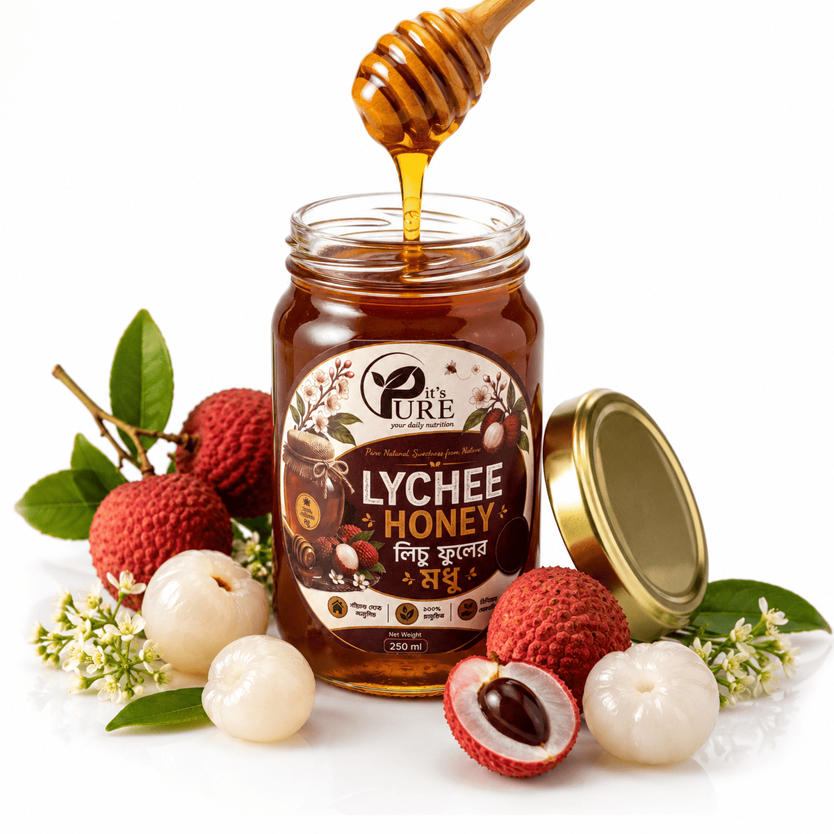 Lychee Honey | লিচু ফুলের মধু | It's Pure
