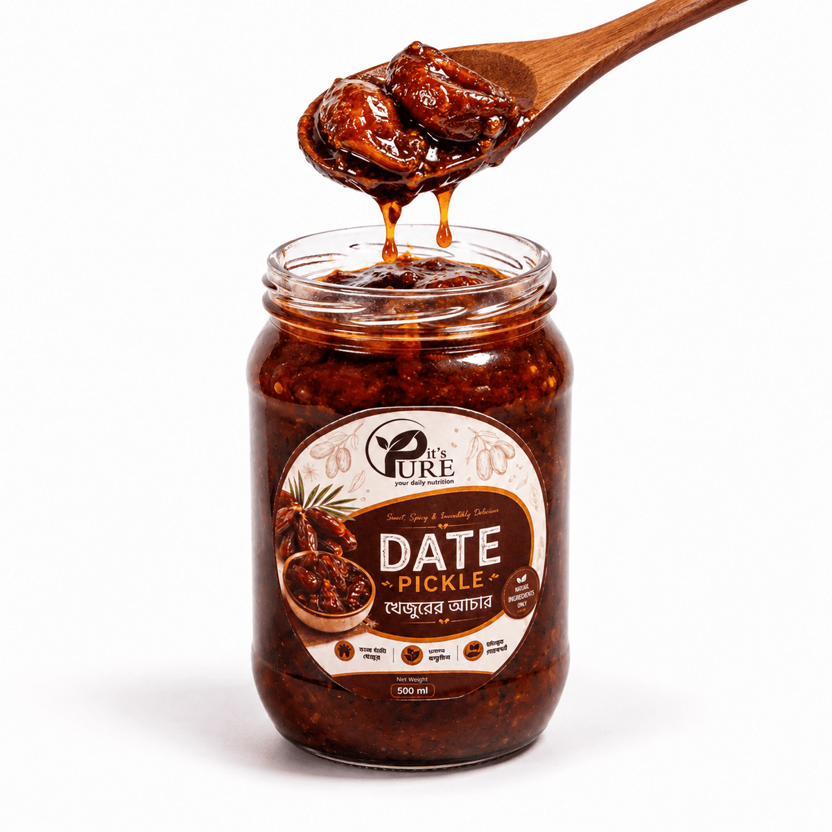 Date Pickle | খেজুরের আচার | It's Pure