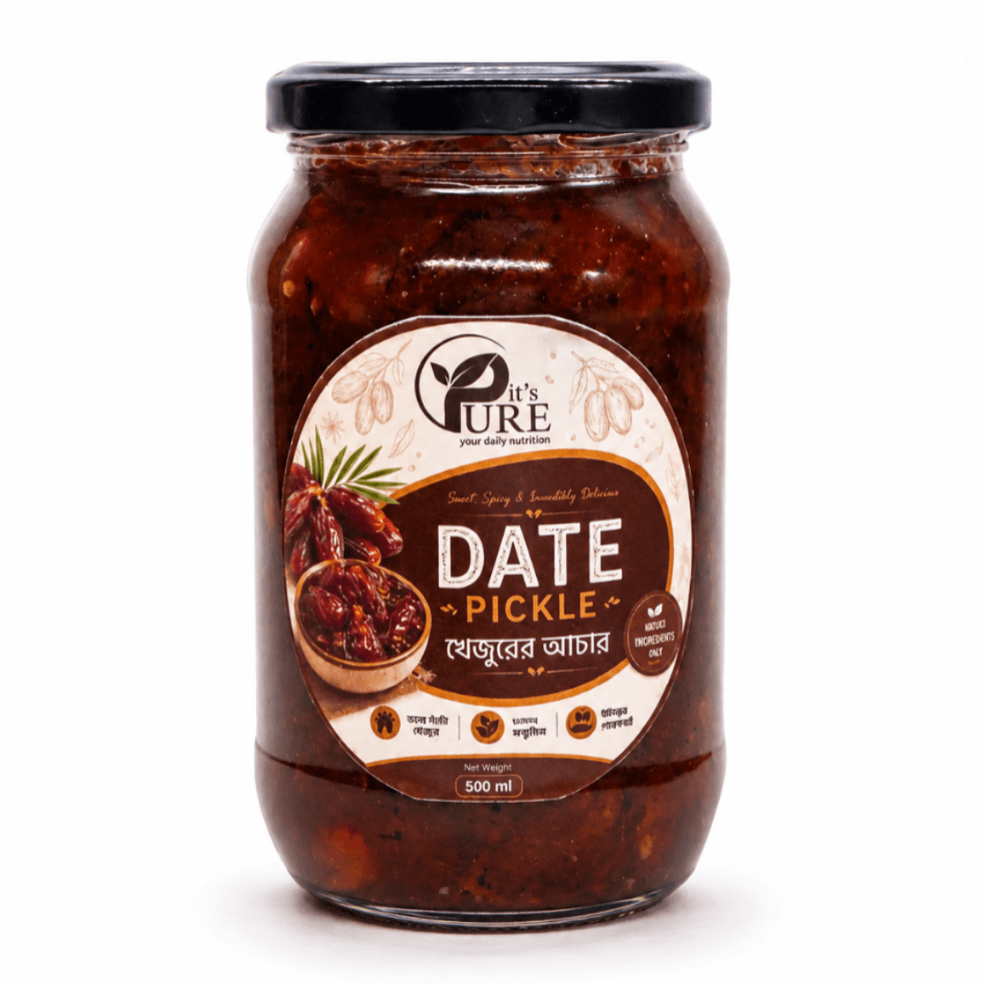 Date Pickle | খেজুরের আচার | It's Pure